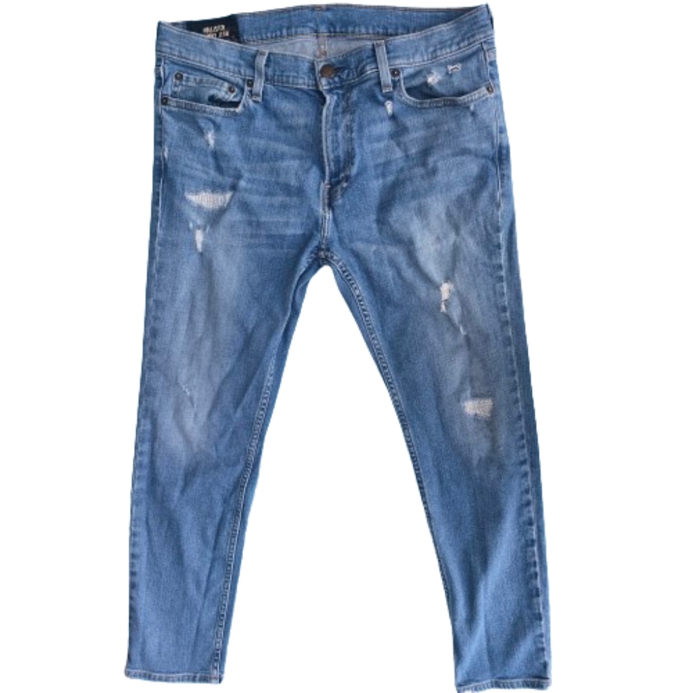 Hollister Authentic Denim Jean Men's Skinny Jeans Sz 34 - Picture 1 of 8